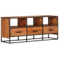 vidaXL TV-Schrank 110x30x45 cm Massivholz Akazie vidaXL TV-Schrank 110x30x45 cm Massivholz Akazie