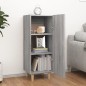 vidaXL Sideboard Grau Sonoma 34,5x34x90 cm Holzwerkstoff vidaXL Sideboard Grau Sonoma 34,5x34x90 cm Holzwerkstoff