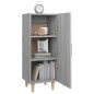 vidaXL Sideboard Grau Sonoma 34,5x34x90 cm Holzwerkstoff vidaXL Sideboard Grau Sonoma 34,5x34x90 cm Holzwerkstoff