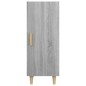 vidaXL Sideboard Grau Sonoma 34,5x34x90 cm Holzwerkstoff vidaXL Sideboard Grau Sonoma 34,5x34x90 cm Holzwerkstoff