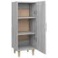 vidaXL Sideboard Grau Sonoma 34,5x34x90 cm Holzwerkstoff vidaXL Sideboard Grau Sonoma 34,5x34x90 cm Holzwerkstoff