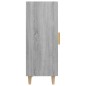 vidaXL Sideboard Grau Sonoma 34,5x34x90 cm Holzwerkstoff vidaXL Sideboard Grau Sonoma 34,5x34x90 cm Holzwerkstoff