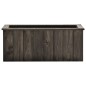 vidaXL Hochbeet Dunkelgrau 74x32x30 cm Kiefer Massivholz vidaXL Hochbeet Dunkelgrau 74x32x30 cm Kiefer Massivholz