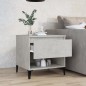 vidaXL Beistelltisch Betongrau 50x46x50 cm Holzwerkstoff vidaXL Beistelltisch Betongrau 50x46x50 cm Holzwerkstoff