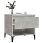 vidaXL Beistelltisch Betongrau 50x46x50 cm Holzwerkstoff vidaXL Beistelltisch Betongrau 50x46x50 cm Holzwerkstoff