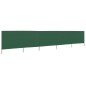 vidaXL 5-teiliges Windschutzgewebe 600 x 160 cm Grün vidaXL 5-teiliges Windschutzgewebe 600 x 160 cm Grün