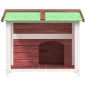 vidaXL Hundehütte Mokka 96x87x80,5 cm Massivholz Kiefer vidaXL Hundehütte Mokka 96x87x80,5 cm Massivholz Kiefer