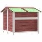 vidaXL Hundehütte Mokka 96x87x80,5 cm Massivholz Kiefer vidaXL Hundehütte Mokka 96x87x80,5 cm Massivholz Kiefer