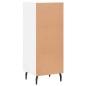 vidaXL Sideboard Weiß 34,5x34x90 cm Holzwerkstoff vidaXL Sideboard Weiß 34,5x34x90 cm Holzwerkstoff