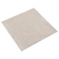 vidaXL Teppichfliesen 20 Stk. 5 m² 50x50 cm Hellbeige vidaXL Teppichfliesen 20 Stk. 5 m² 50x50 cm Hellbeige
