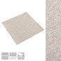 vidaXL Teppichfliesen 20 Stk. 5 m² 50x50 cm Hellbeige vidaXL Teppichfliesen 20 Stk. 5 m² 50x50 cm Hellbeige