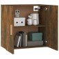 vidaXL Wandschrank Räuchereiche 60x30x60 cm Holzwerkstoff vidaXL Wandschrank Räuchereiche 60x30x60 cm Holzwerkstoff