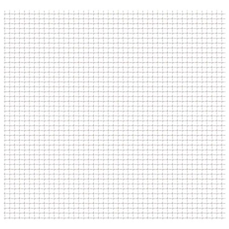 vidaXL Wellengitter Edelstahl 100x85 cm 11x11x2 mm