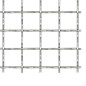 vidaXL Wellengitter Edelstahl 100x85 cm 11x11x2 mm vidaXL Wellengitter Edelstahl 100x85 cm 11x11x2 mm
