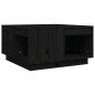 vidaXL Couchtisch Schwarz 60x61x32,5 cm Massivholz Kiefer vidaXL Couchtisch Schwarz 60x61x32,5 cm Massivholz Kiefer