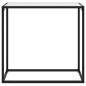 vidaXL Konsolentisch Weiß 80x35x75 cm Hartglas vidaXL Konsolentisch Weiß 80x35x75 cm Hartglas