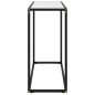 vidaXL Konsolentisch Weiß 80x35x75 cm Hartglas vidaXL Konsolentisch Weiß 80x35x75 cm Hartglas