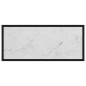 vidaXL Konsolentisch Weiß 80x35x75 cm Hartglas vidaXL Konsolentisch Weiß 80x35x75 cm Hartglas