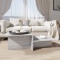 vidaXL Couchtisch Grau Sonoma 111,5x50x33 cm Holzwerkstoff vidaXL Couchtisch Grau Sonoma 111,5x50x33 cm Holzwerkstoff