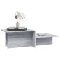 vidaXL Couchtisch Grau Sonoma 111,5x50x33 cm Holzwerkstoff vidaXL Couchtisch Grau Sonoma 111,5x50x33 cm Holzwerkstoff