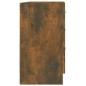 vidaXL Waschbeckenschrank Räuchereiche 63x30x54 cm Holzwerkstoff vidaXL Waschbeckenschrank Räuchereiche 63x30x54 cm Holzwerkstoff
