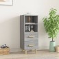 vidaXL Sideboard Grau Sonoma 34,5x34x90 cm Holzwerkstoff vidaXL Sideboard Grau Sonoma 34,5x34x90 cm Holzwerkstoff
