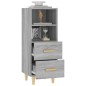 vidaXL Sideboard Grau Sonoma 34,5x34x90 cm Holzwerkstoff vidaXL Sideboard Grau Sonoma 34,5x34x90 cm Holzwerkstoff