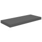 vidaXL Schwebende Wandregale 4 Stk. Hochglanz-Grau 60x23,5x3,8cm MDF vidaXL Schwebende Wandregale 4 Stk. Hochglanz-Grau 60x23,5x3,8cm MDF