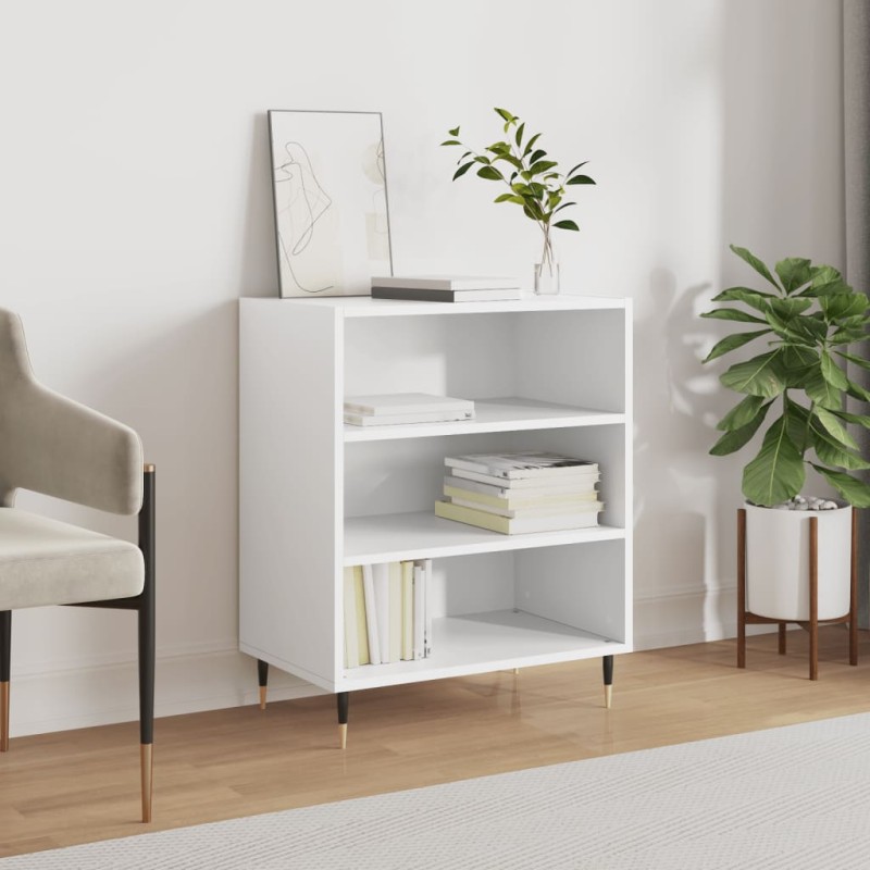 vidaXL Sideboard Weiß 57x35x70 cm Holzwerkstoff vidaXL Sideboard Weiß 57x35x70 cm Holzwerkstoff
