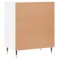 vidaXL Sideboard Weiß 57x35x70 cm Holzwerkstoff vidaXL Sideboard Weiß 57x35x70 cm Holzwerkstoff