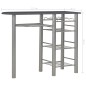 vidaXL 3-tlg. Bar-Set mit Regalen Holz und Stahl Schwarz vidaXL 3-tlg. Bar-Set mit Regalen Holz und Stahl Schwarz