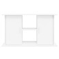 vidaXL Aquariumständer Hochglanz-Weiß 101x41x58 cm Holzwerkstoff vidaXL Aquariumständer Hochglanz-Weiß 101x41x58 cm Holzwerkstoff