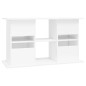 vidaXL Aquariumständer Hochglanz-Weiß 101x41x58 cm Holzwerkstoff vidaXL Aquariumständer Hochglanz-Weiß 101x41x58 cm Holzwerkstoff