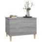 vidaXL Couchtisch Grau Sonoma 60x44,5x45 cm Holzwerkstoff vidaXL Couchtisch Grau Sonoma 60x44,5x45 cm Holzwerkstoff