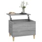 vidaXL Couchtisch Grau Sonoma 60x44,5x45 cm Holzwerkstoff vidaXL Couchtisch Grau Sonoma 60x44,5x45 cm Holzwerkstoff