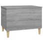 vidaXL Couchtisch Grau Sonoma 60x44,5x45 cm Holzwerkstoff vidaXL Couchtisch Grau Sonoma 60x44,5x45 cm Holzwerkstoff