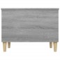 vidaXL Couchtisch Grau Sonoma 60x44,5x45 cm Holzwerkstoff vidaXL Couchtisch Grau Sonoma 60x44,5x45 cm Holzwerkstoff