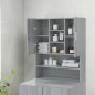 vidaXL Waschmaschinenschrank Grau Sonoma 70,5x25,5x90 cm vidaXL Waschmaschinenschrank Grau Sonoma 70,5x25,5x90 cm