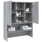 vidaXL Waschmaschinenschrank Grau Sonoma 70,5x25,5x90 cm vidaXL Waschmaschinenschrank Grau Sonoma 70,5x25,5x90 cm
