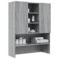 vidaXL Waschmaschinenschrank Grau Sonoma 70,5x25,5x90 cm vidaXL Waschmaschinenschrank Grau Sonoma 70,5x25,5x90 cm