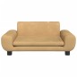 Hundebett Braun 70x45x33 cm Samt Hundebett Braun 70x45x33 cm Samt