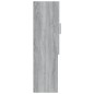 vidaXL Waschmaschinenschrank Grau Sonoma 70,5x25,5x90 cm vidaXL Waschmaschinenschrank Grau Sonoma 70,5x25,5x90 cm