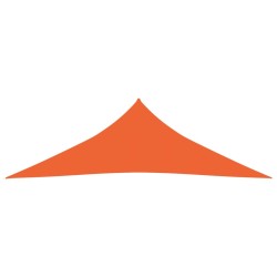 vidaXL Sonnensegel 160 g/m² Orange 4x4x4 m HDPE