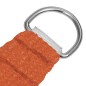 vidaXL Sonnensegel 160 g/m² Orange 4x4x4 m HDPE vidaXL Sonnensegel 160 g/m² Orange 4x4x4 m HDPE