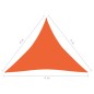 vidaXL Sonnensegel 160 g/m² Orange 4x4x4 m HDPE vidaXL Sonnensegel 160 g/m² Orange 4x4x4 m HDPE