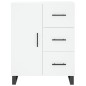 vidaXL Sideboard Weiß 69,5x34x90 cm Holzwerkstoff vidaXL Sideboard Weiß 69,5x34x90 cm Holzwerkstoff