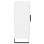 vidaXL Sideboard Weiß 69,5x34x90 cm Holzwerkstoff vidaXL Sideboard Weiß 69,5x34x90 cm Holzwerkstoff