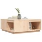 vidaXL Couchtisch 100x101x40,5 cm Massivholz Kiefer vidaXL Couchtisch 100x101x40,5 cm Massivholz Kiefer