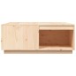 vidaXL Couchtisch 100x101x40,5 cm Massivholz Kiefer vidaXL Couchtisch 100x101x40,5 cm Massivholz Kiefer