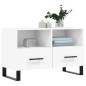 vidaXL TV-Schrank Weiß 80x36x50 cm Holzwerkstoff vidaXL TV-Schrank Weiß 80x36x50 cm Holzwerkstoff